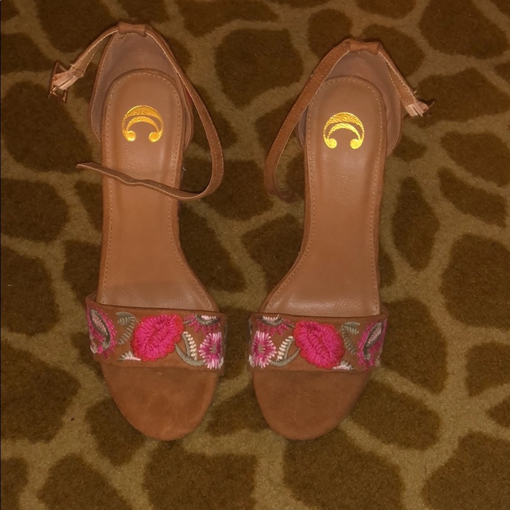 Floral heels